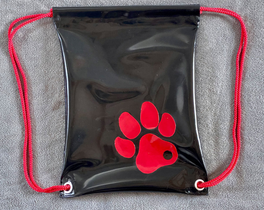 RUBBER Gym Bag Puppy Style